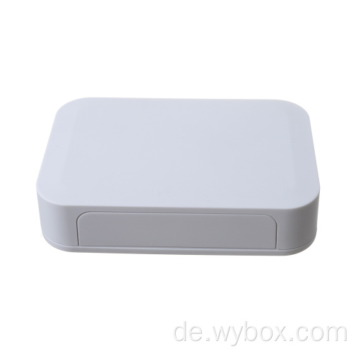 Netzwerk-Switch-Gehäuse wifi modernes Netzwerk-ABS-Kunststoffgehäuse Router-Kunststoffgehäuse NC-02 mit Größe 125 * 85 * 28 mm